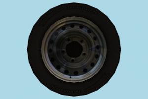 Wheel Tire tire, wheel, wheels, car-parts, car, parts, lowpoly